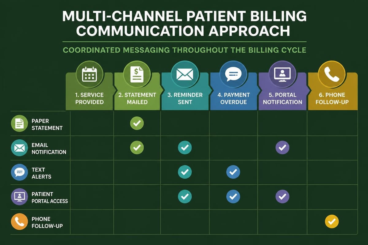Patient billing communication strategy