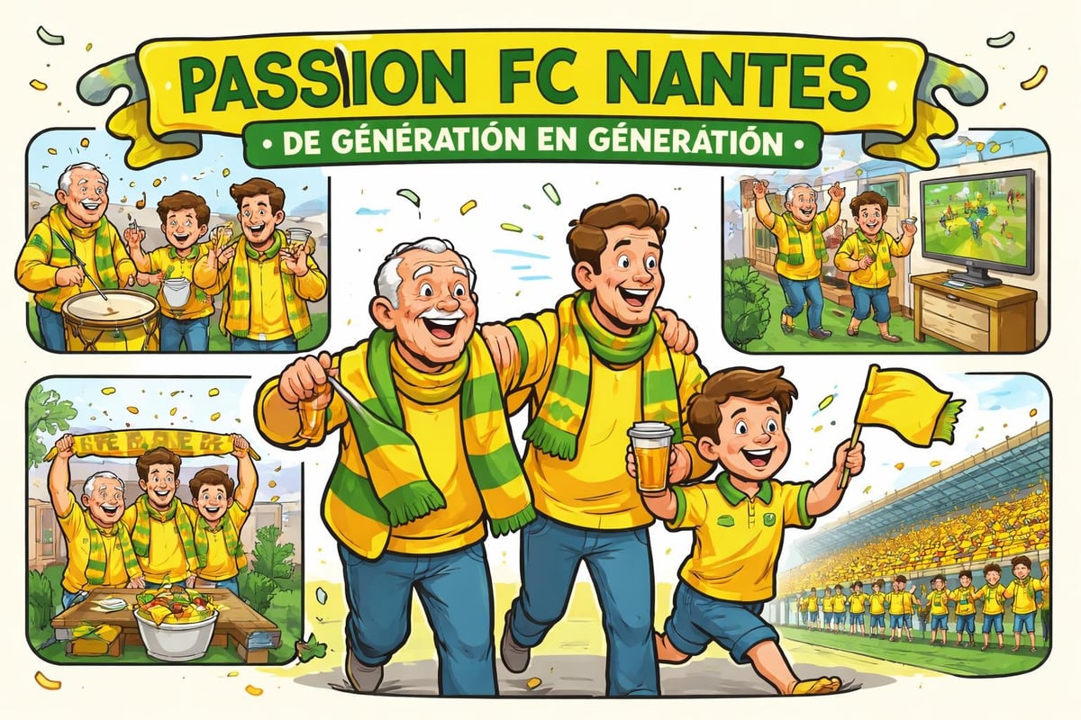 Transmission footballistique familiale