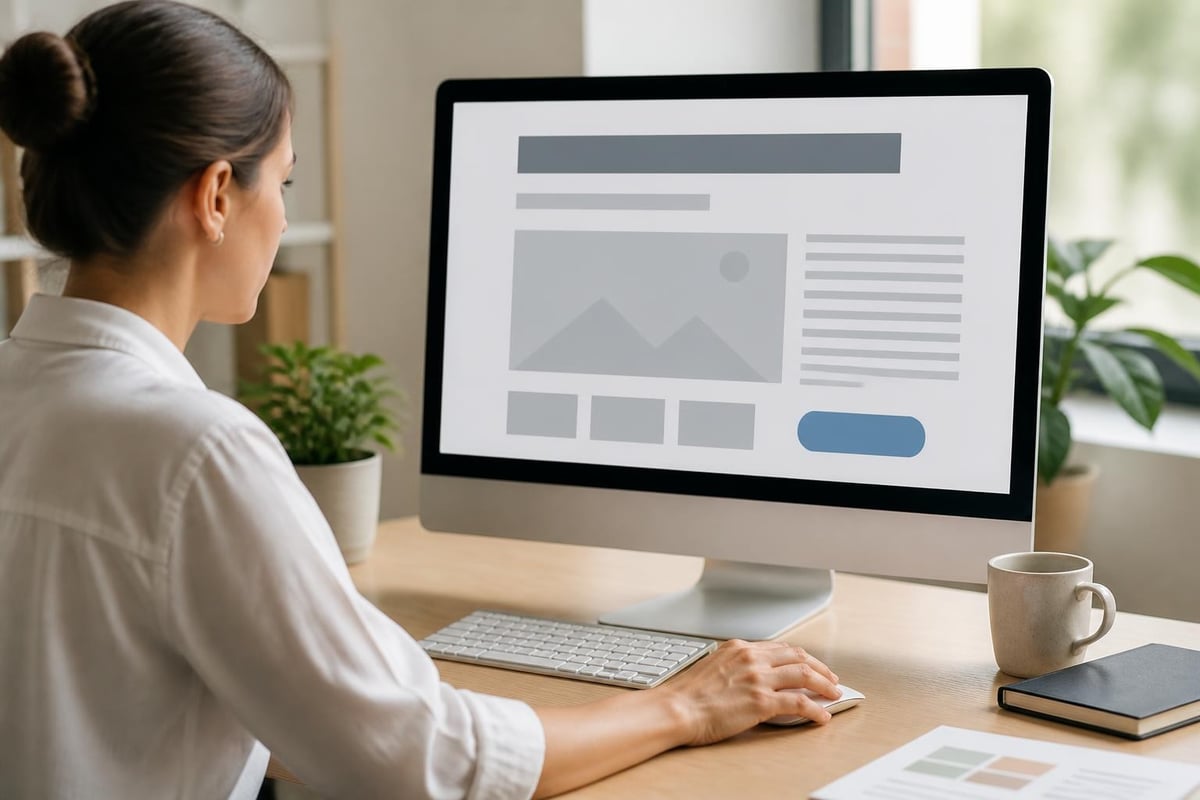 Website Content Hierarchie