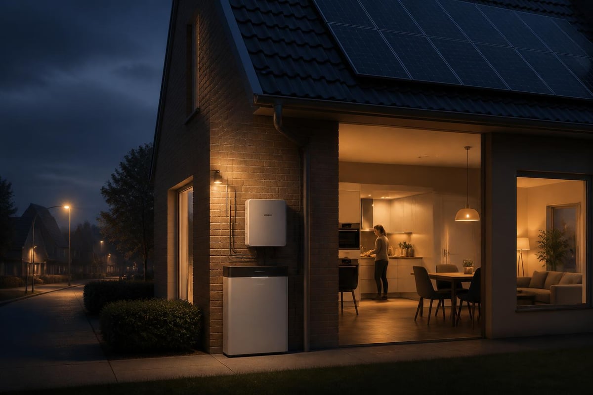 Automatische omschakeling thuisbatterij