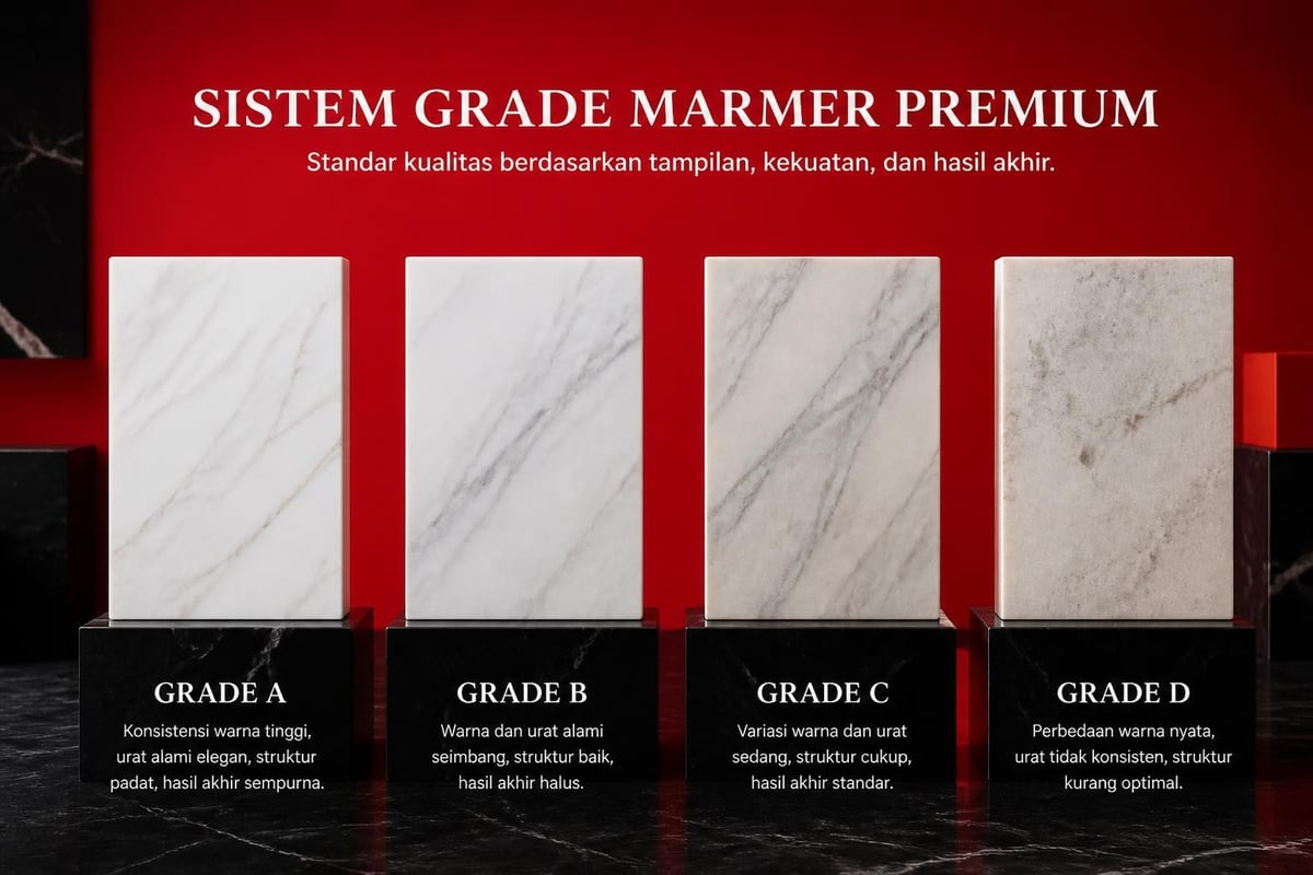 Klasifikasi grade marmer