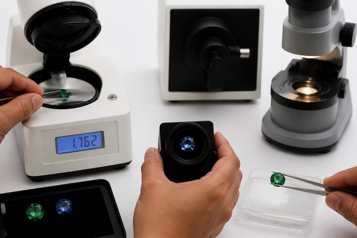 Gemstone authentication methods