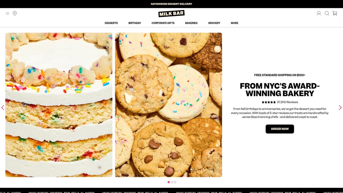 9 Amazing Edible Gifts for Delivery in 2025 - Milk Bar: Modern Bakery Treats Delivered