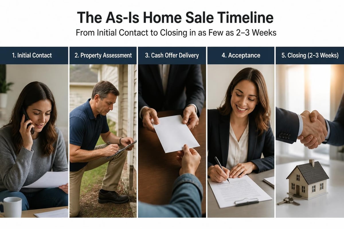 As-is home sale process