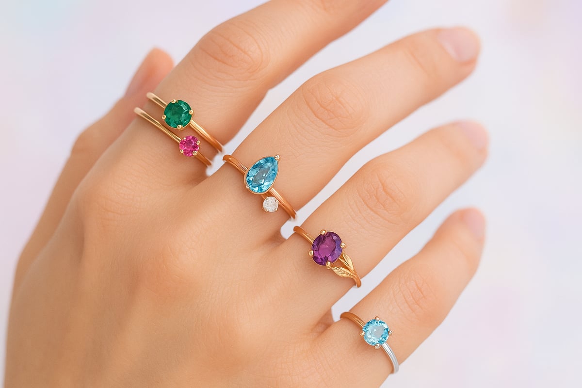 Birthstone Ring Trends for 2025