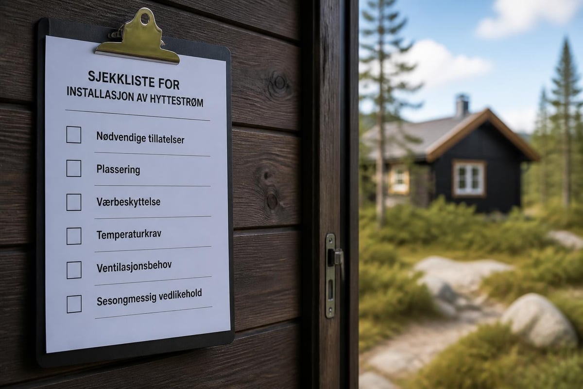 Installasjon og vedlikehold