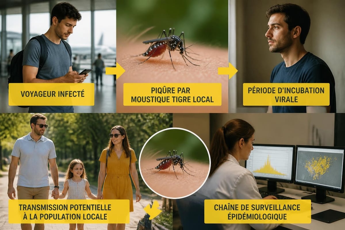 Cycle de transmission des virus