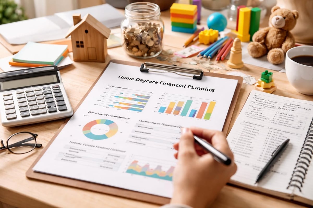 Home daycare financial planning