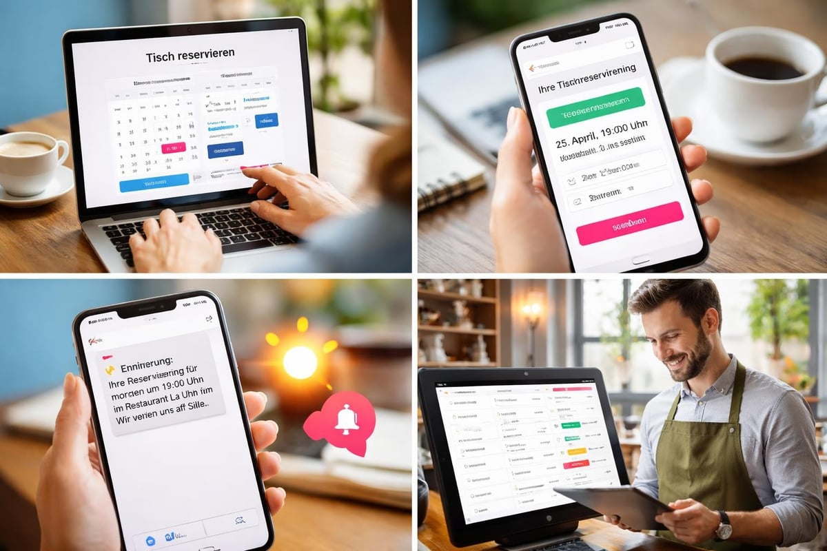 Online-Reservierungsprozess