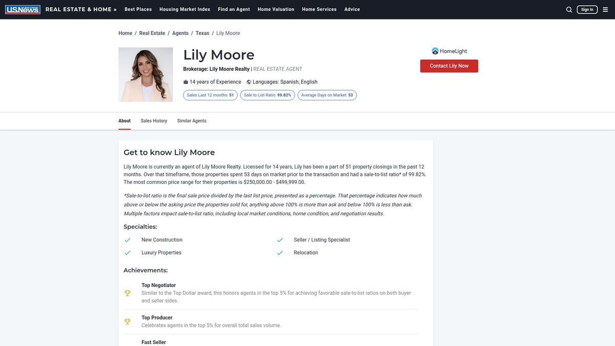 10 Best Realtors in Frisco TX to Work With in 2026 - Lily Moore - Lily Moore Realty