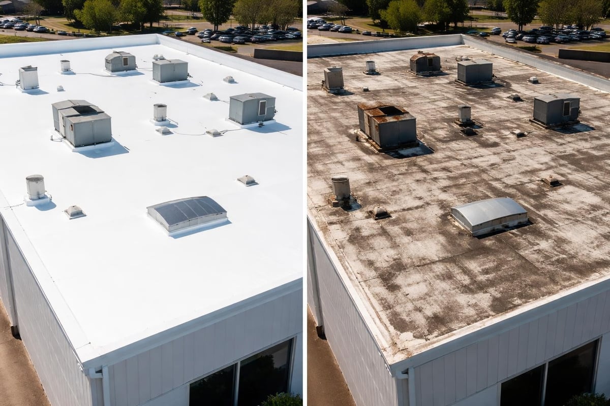 Roof coating lifecycle