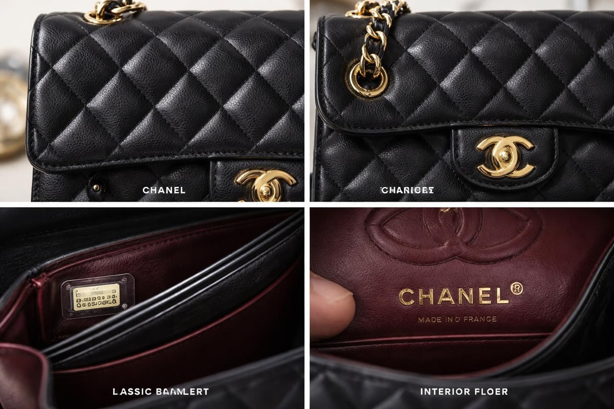 Chanel bag authentication details
