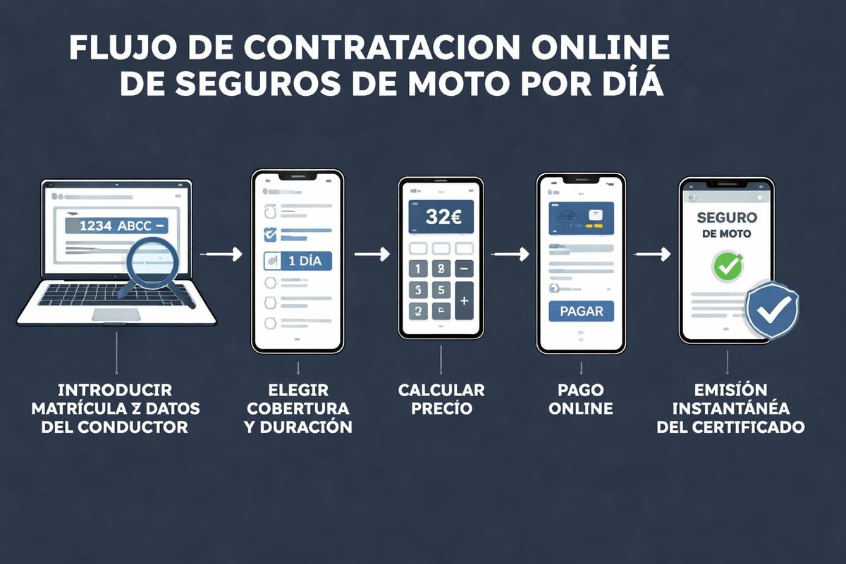 Proceso de contrataci&oacute;n digital de seguro temporal