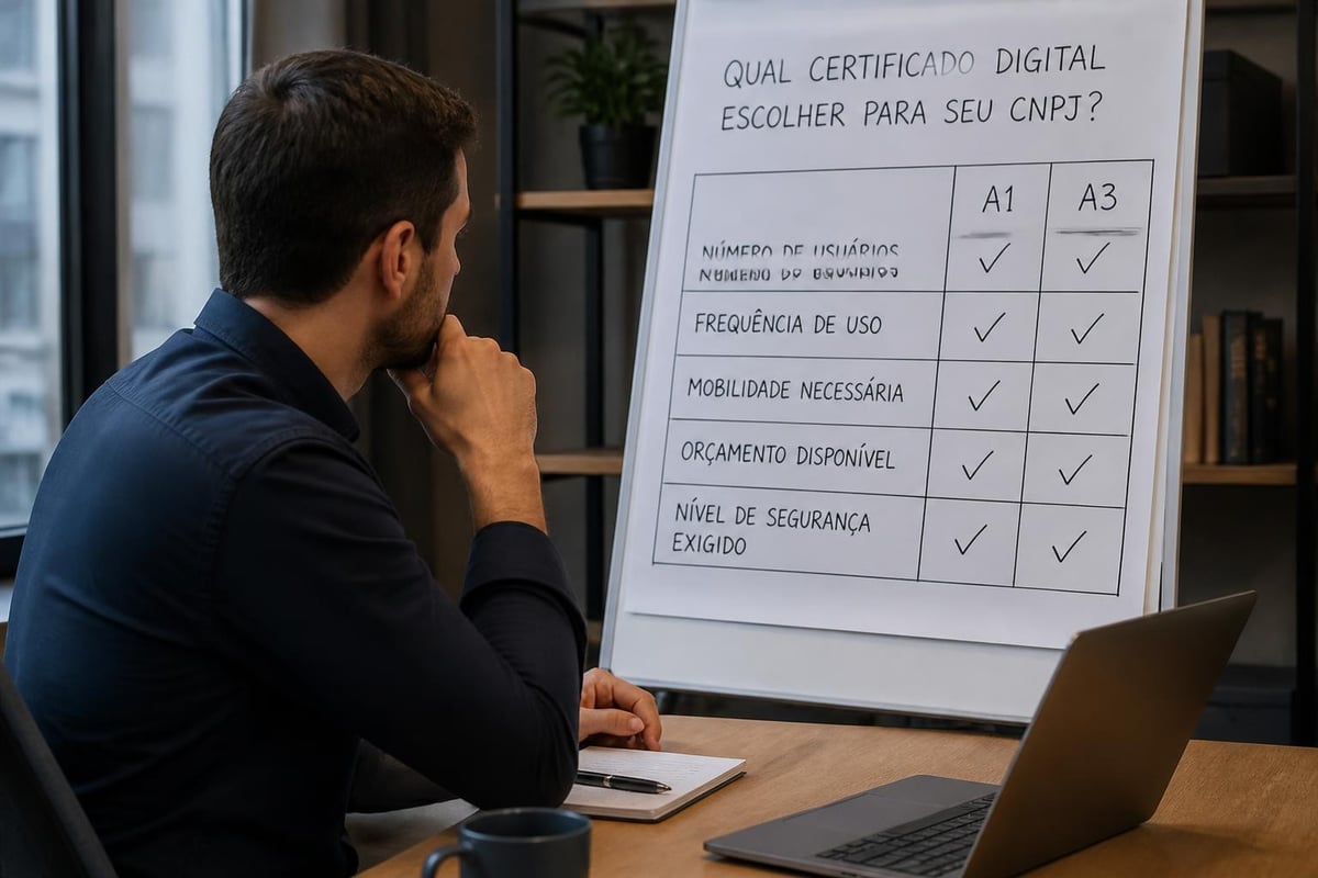 Comparação A1 versus A3
