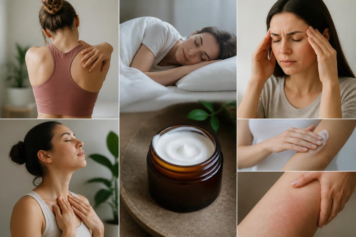Magnesium cream wellness applications