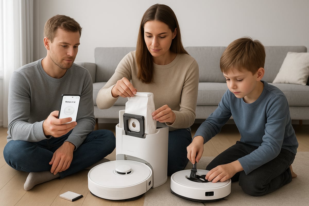 Bruk og Vedlikehold av Q7 Roborock