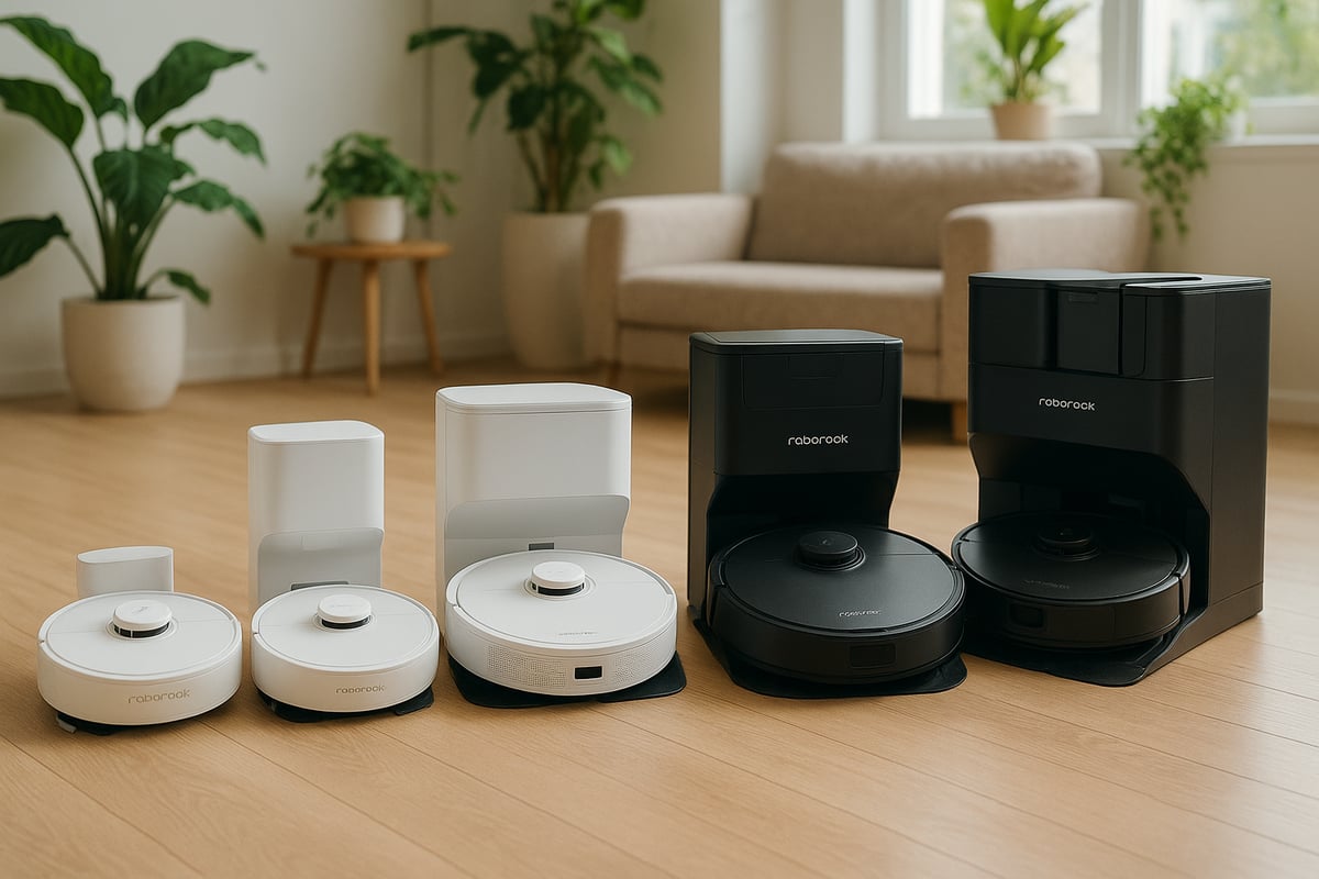 Sammenligning: Q7 Roborock mot Andre Roborock-modeller