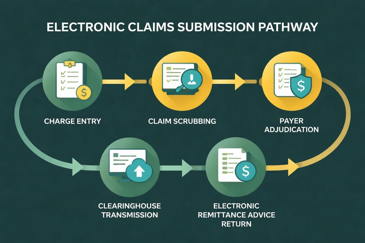 Claims submission workflow