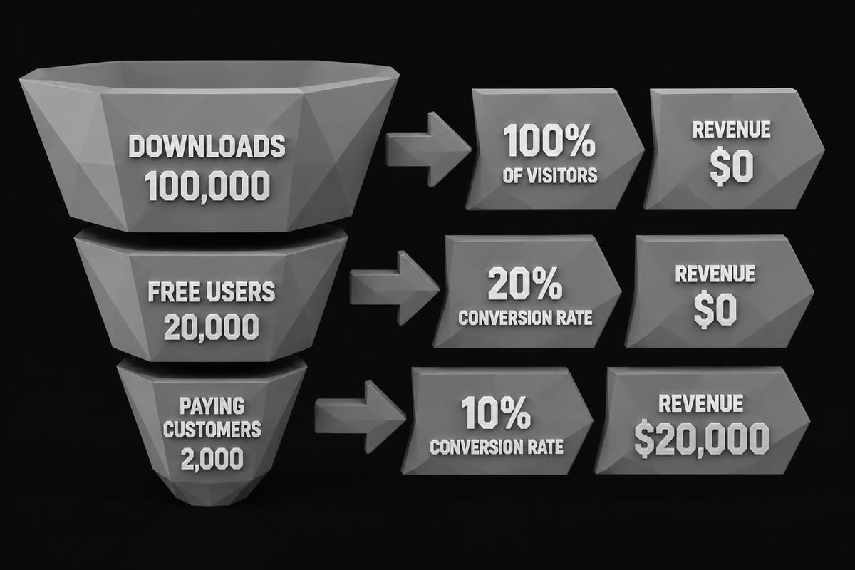 App monetization metrics