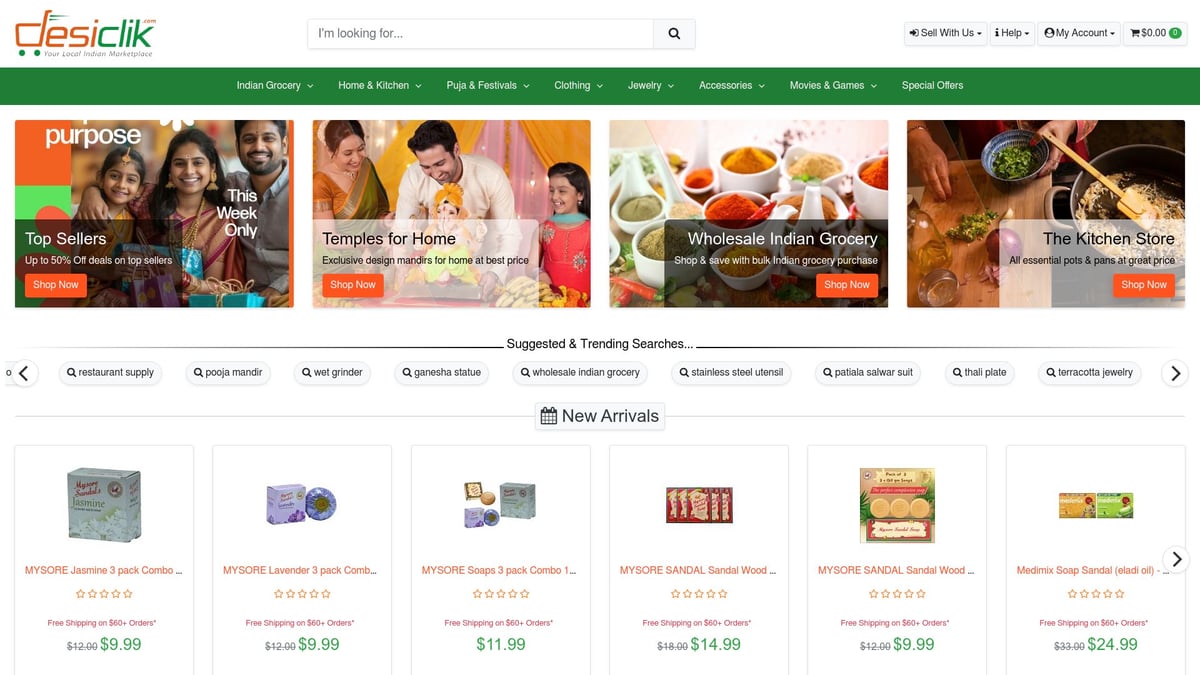 7 Essential Indian Store Online Picks for 2025 Shoppers - DesiClik