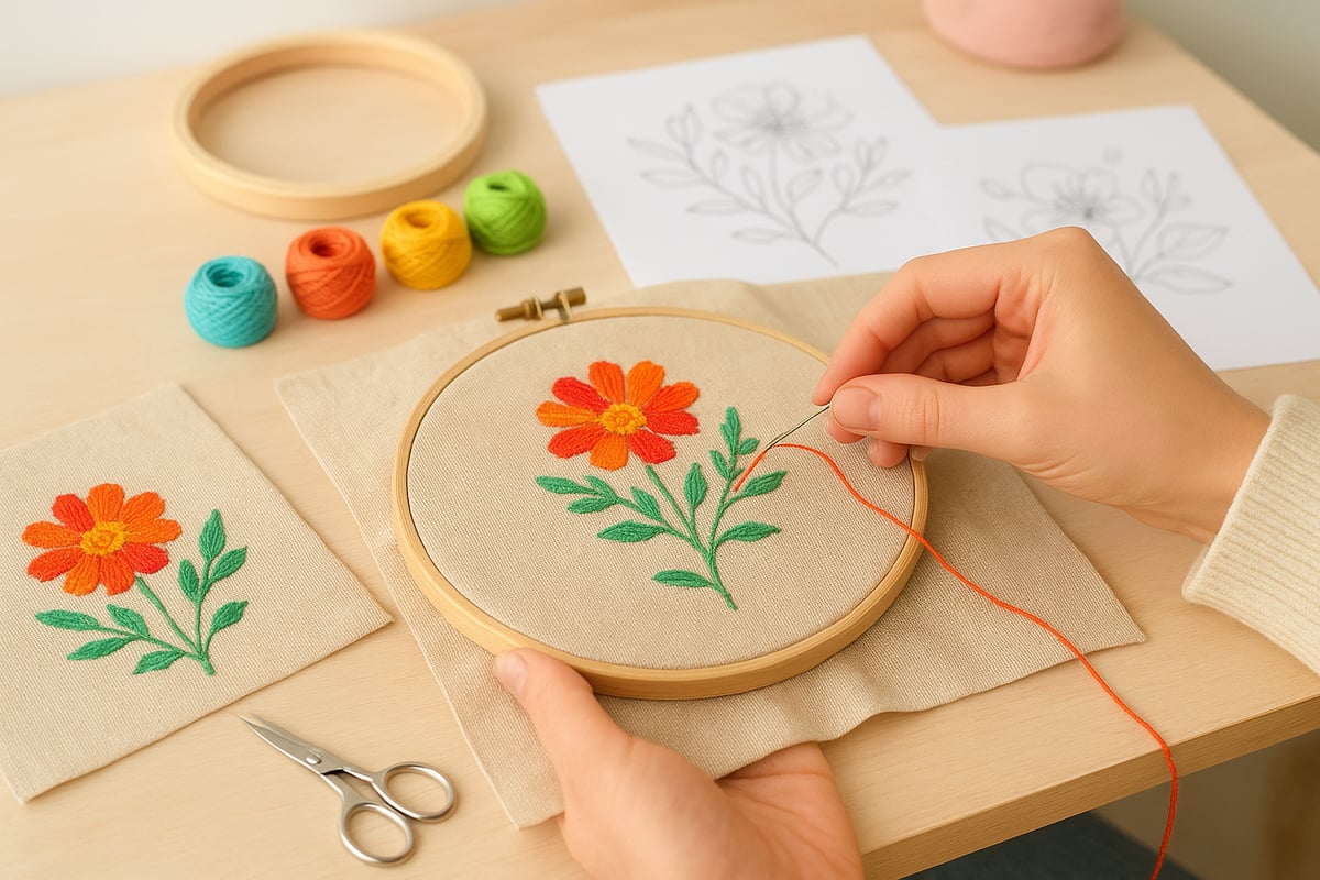 Paso a Paso: Cómo Bordar Servilletas Perfectas