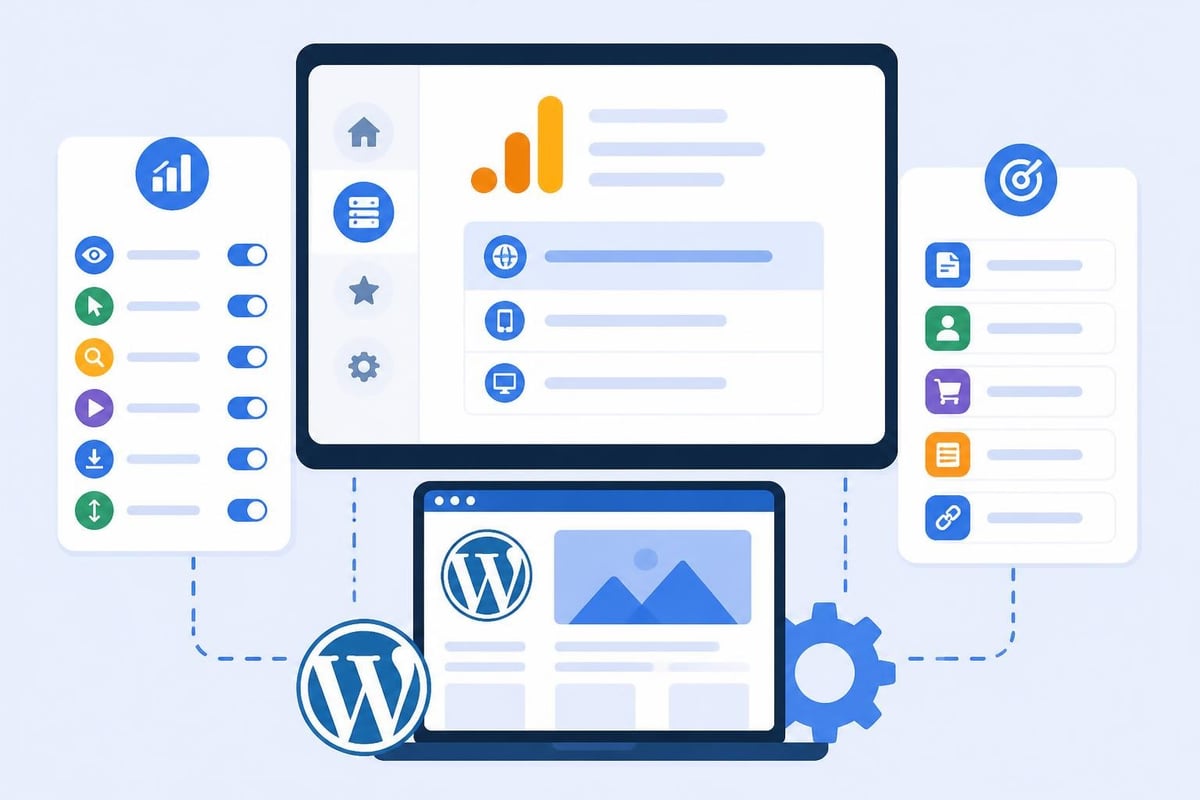 WordPress analytics configuration