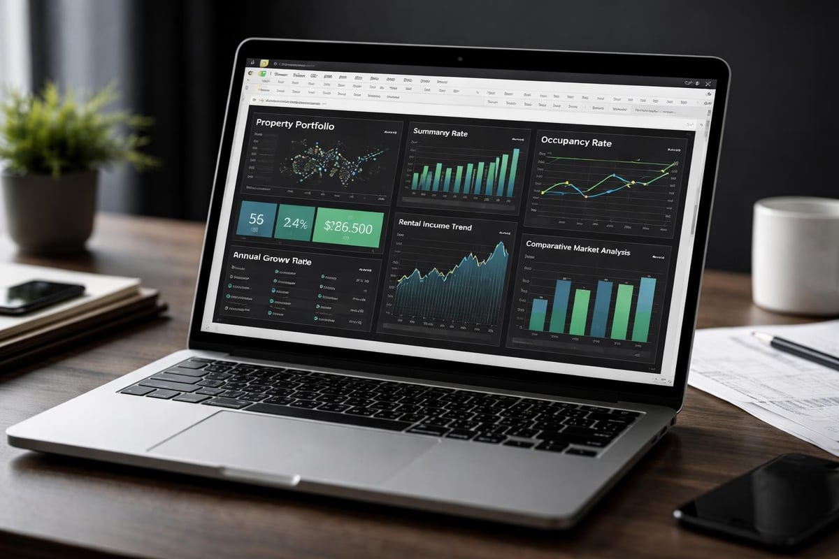 Real estate data dashboard