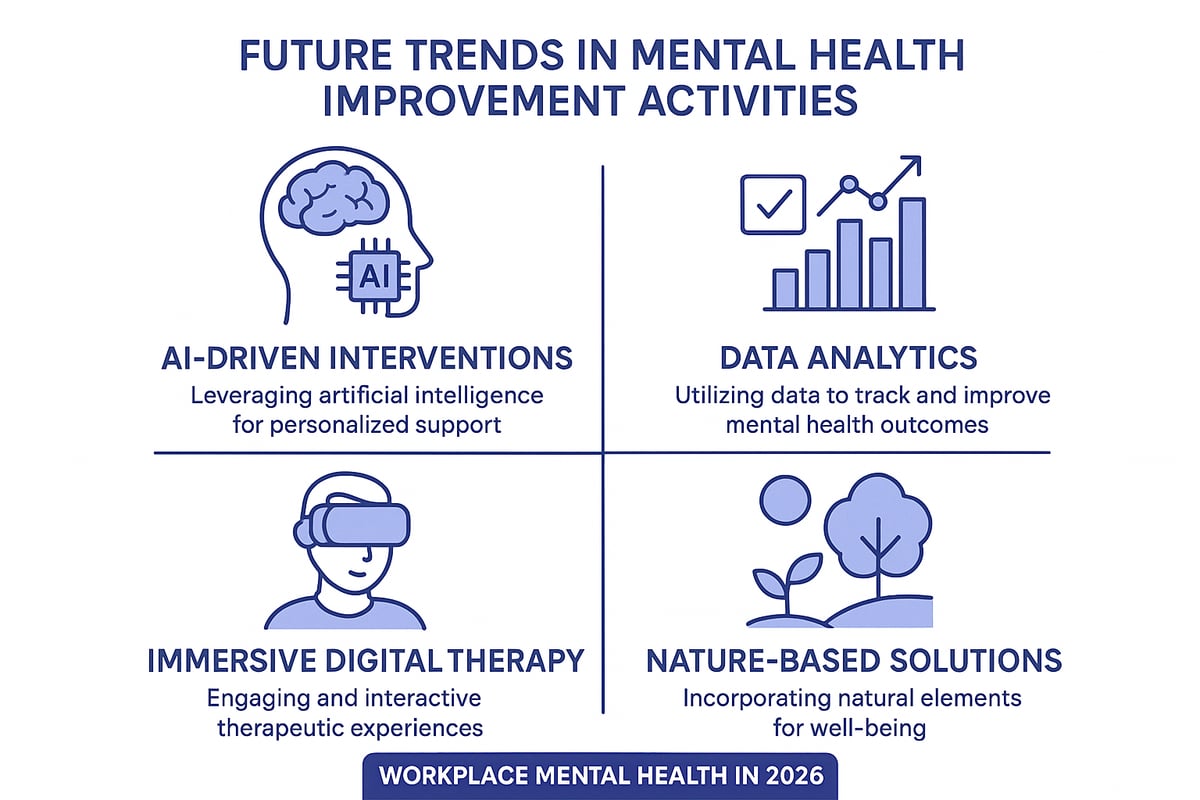 The Future of Mental Health Improvement Activities