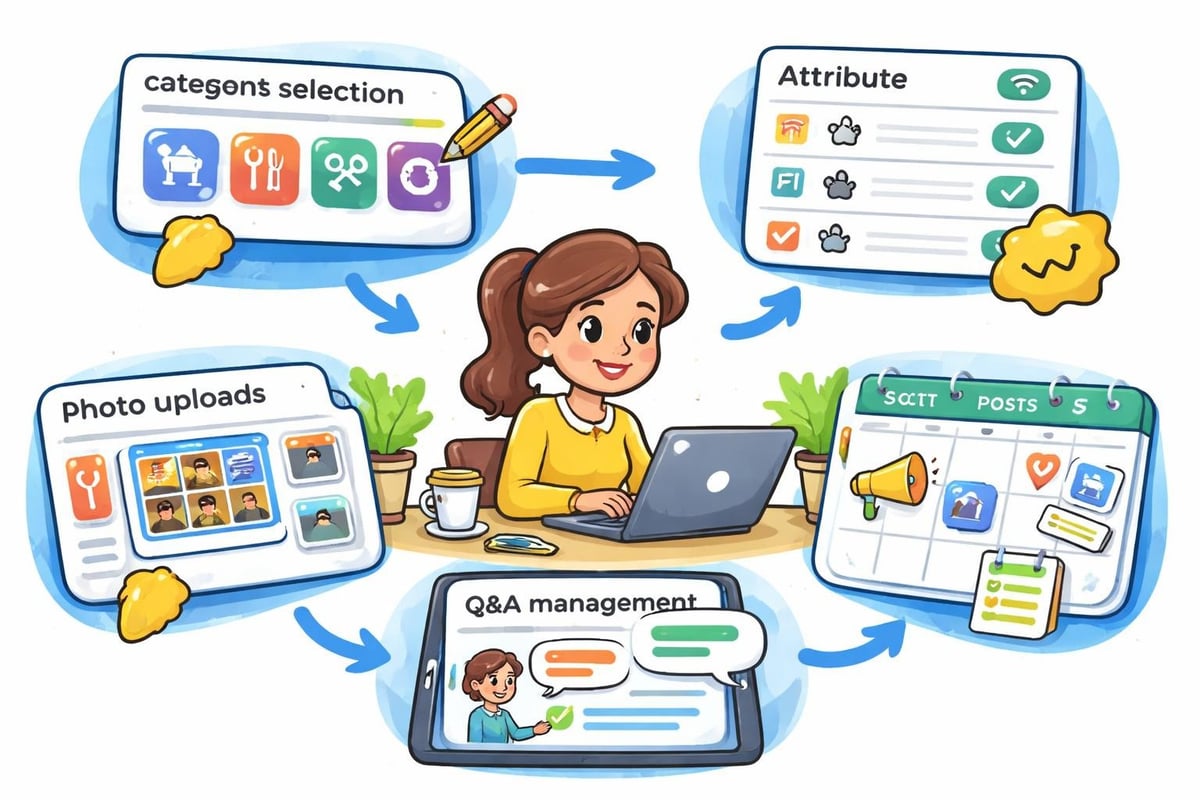 Google Business Profile optimization elements