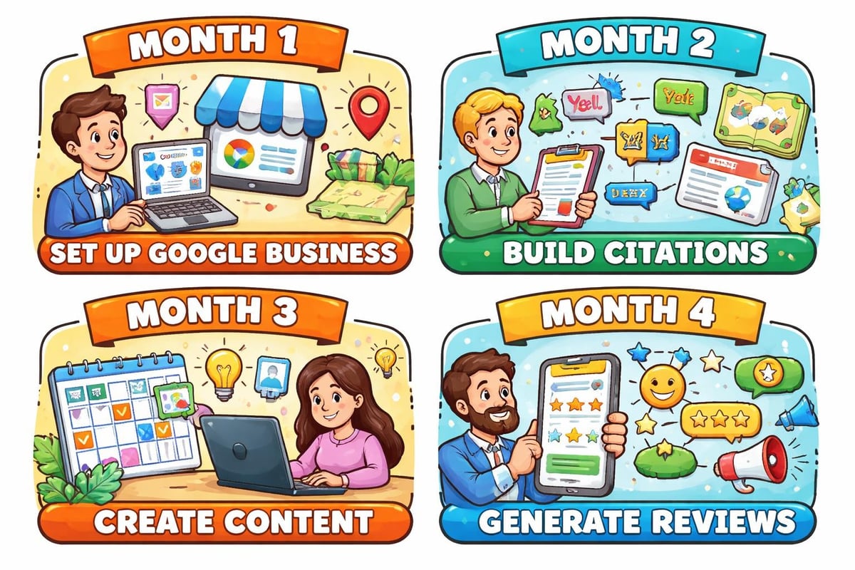 Local SEO implementation timeline