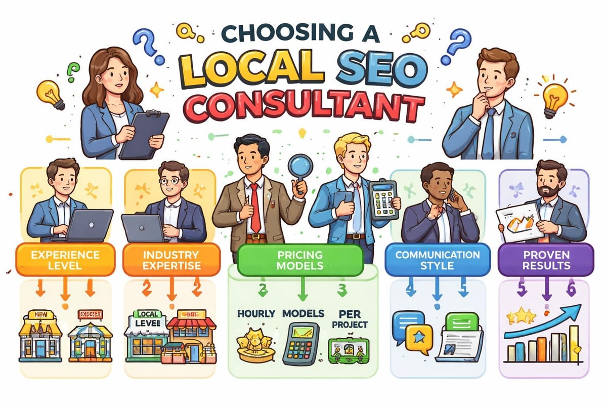 Local SEO consultant evaluation checklist