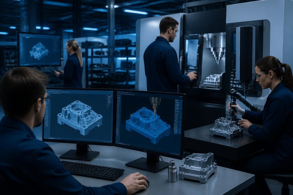 Manufacturing shop technology workflow