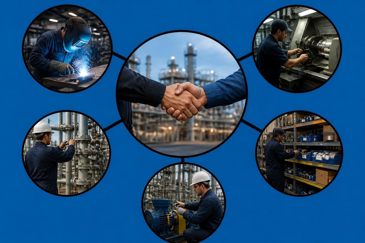 Manufacturing shop client partnership model