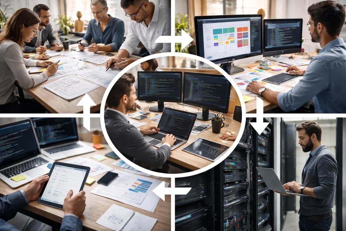 Webentwicklung Projektphasen