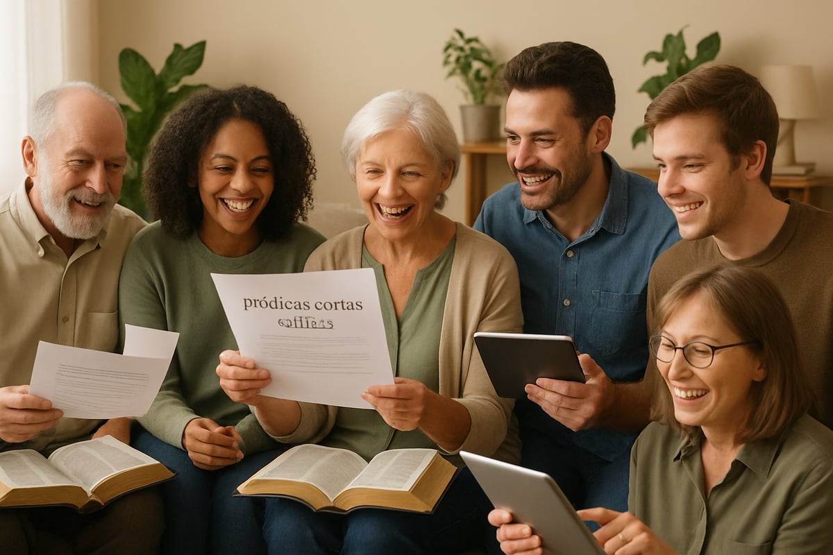 7 Prédicas Cortas Escritas Para Inspirar Tu Fe en 2025