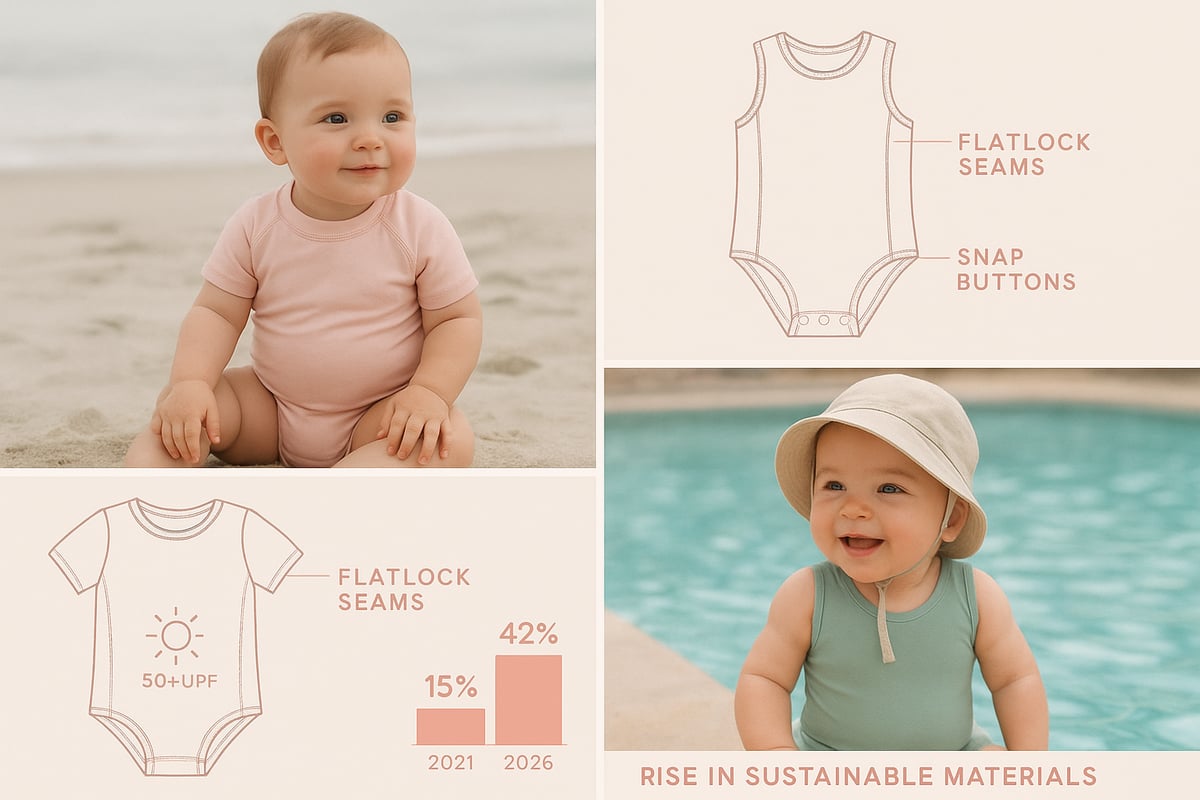 Die wichtigsten Trends bei Baby-Bademode 2026