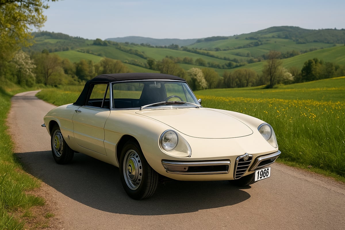 L’Alfa Romeo Duetto Osso di Seppia nel panorama delle auto d’epoca