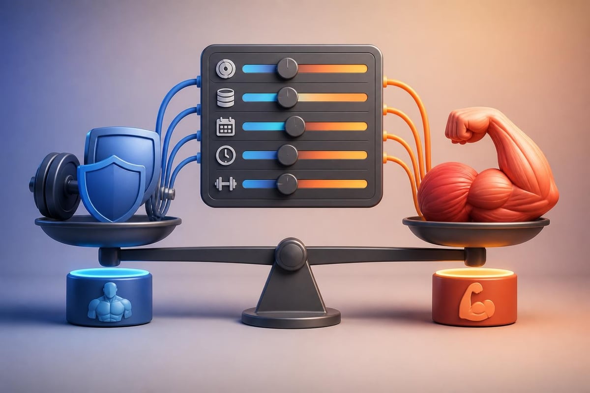 Training variables for strength and muscle development