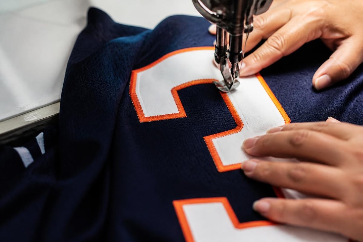 Tackle twill jersey construction