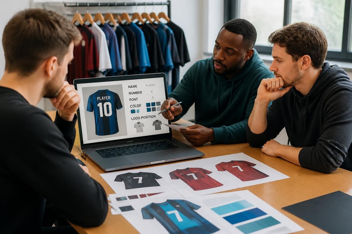 Jersey customization options