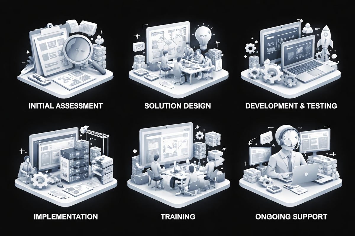 Excel consulting workflow