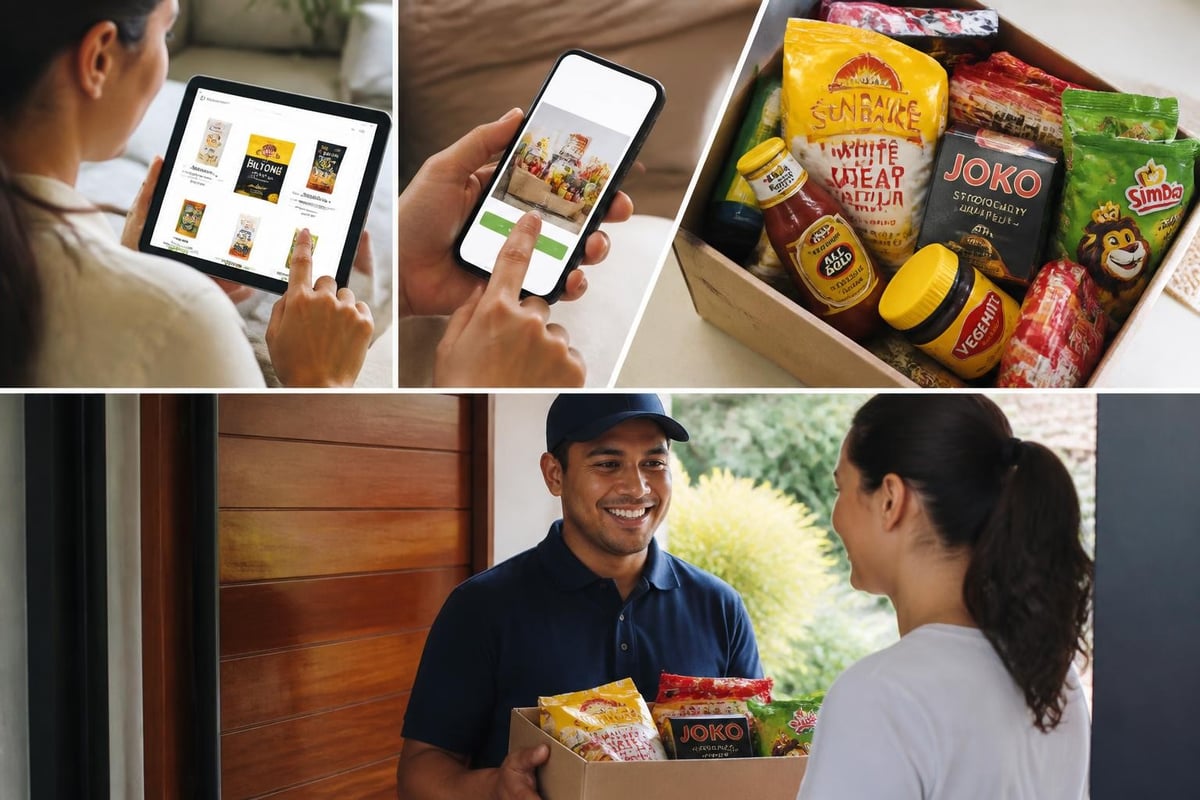 Online South African grocery shopping