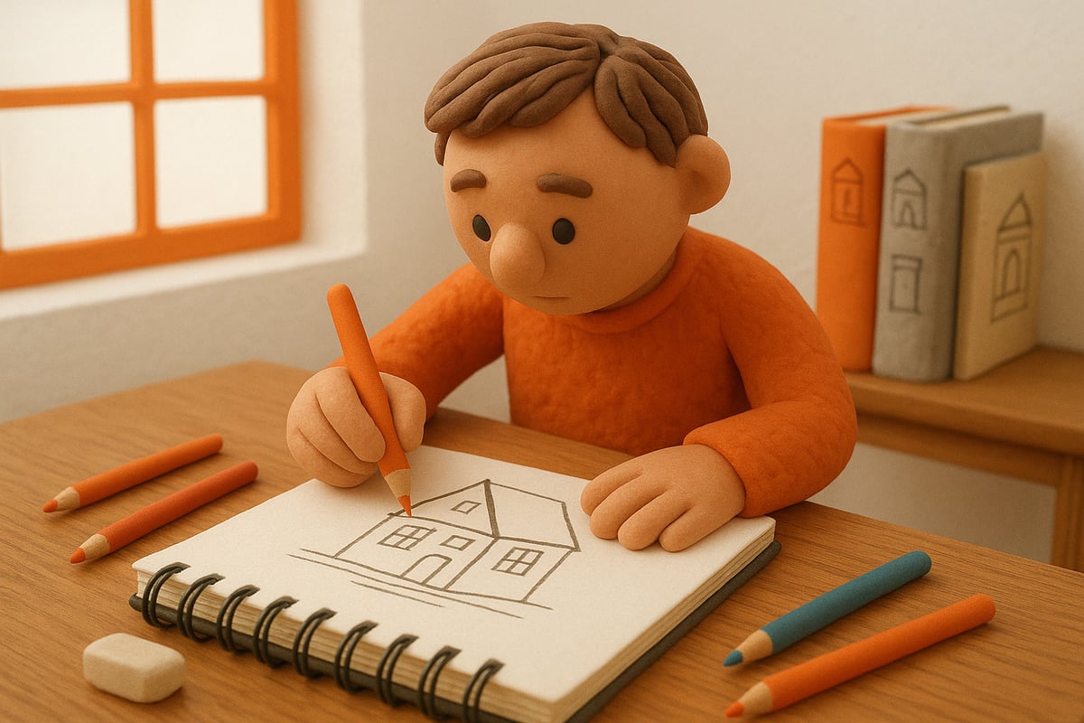 Stap-voor-stap: je eerste huizen tekening maken