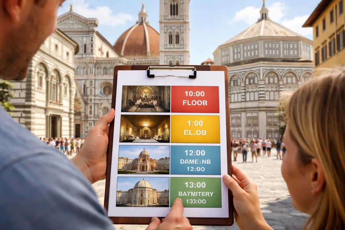 Duomo complex navigation