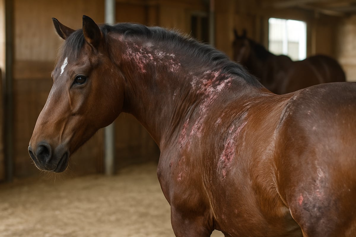 Symptome und Erkennen: So äußert sich eine Allergie beim Pferd
