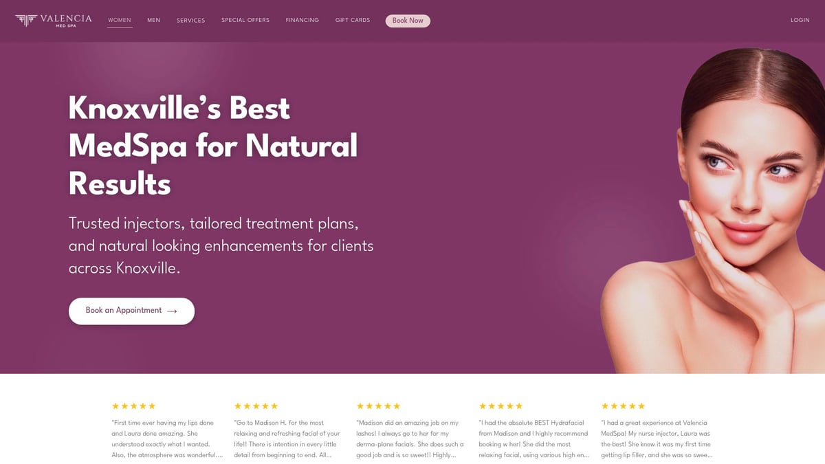 9 Essential Knoxville Facials to Try for Glowing Skin in 2026 - Customized Medical Facial at Valencia MedSpa