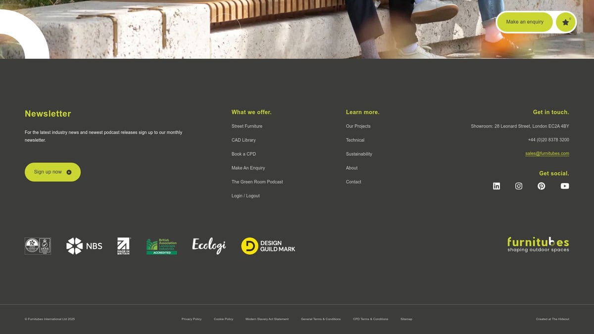 7 Mejores Empresas de Mobiliario Urbano en 2026 - Furnitubes
