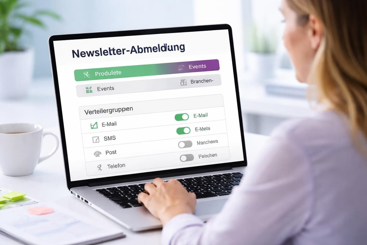 Mehrfachlisten-Verwaltung bei Abmeldung