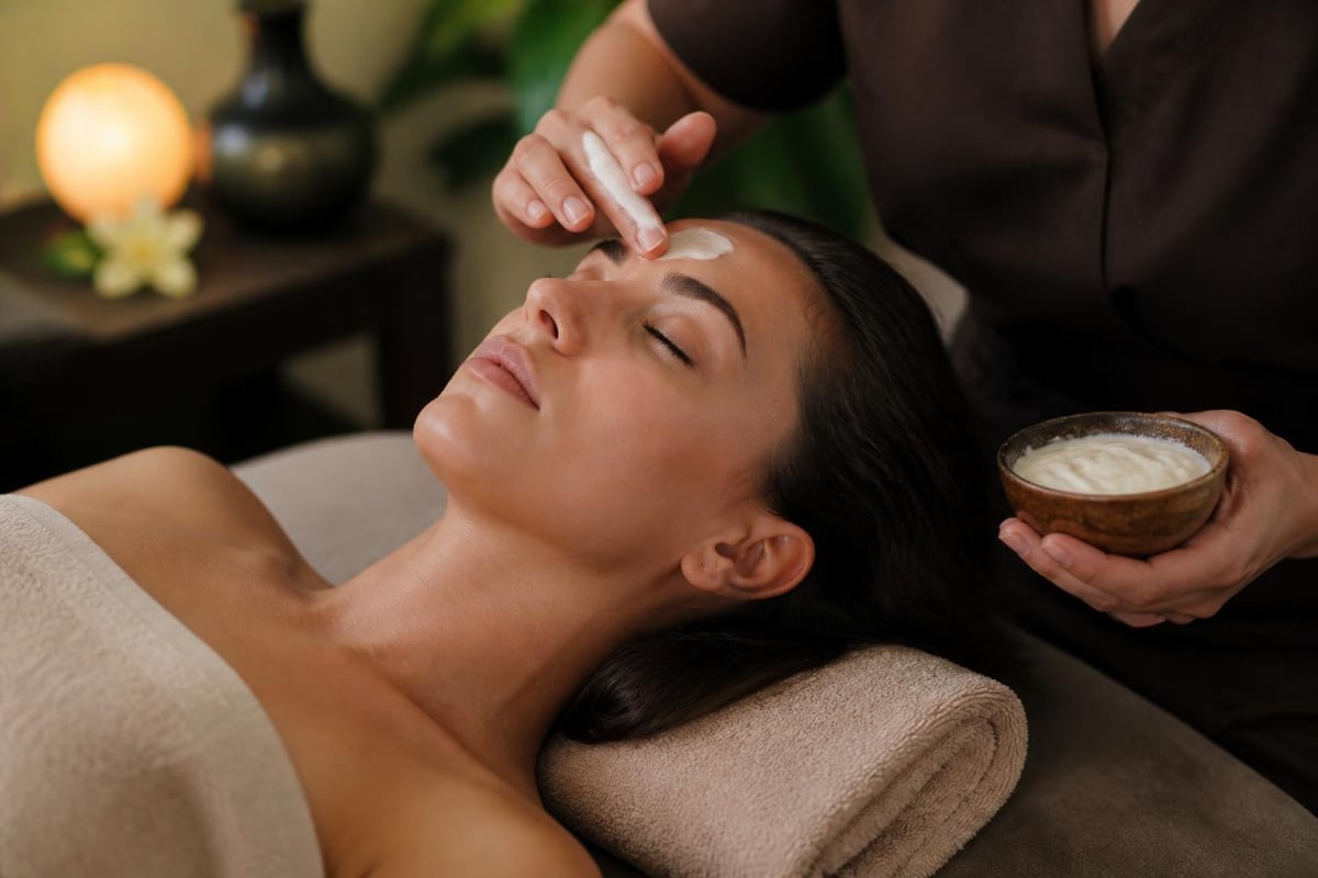 Texture produits massage professionnel