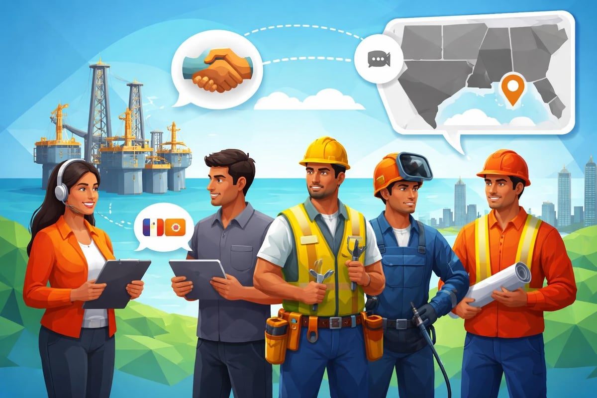 Bilingual staffing workflow